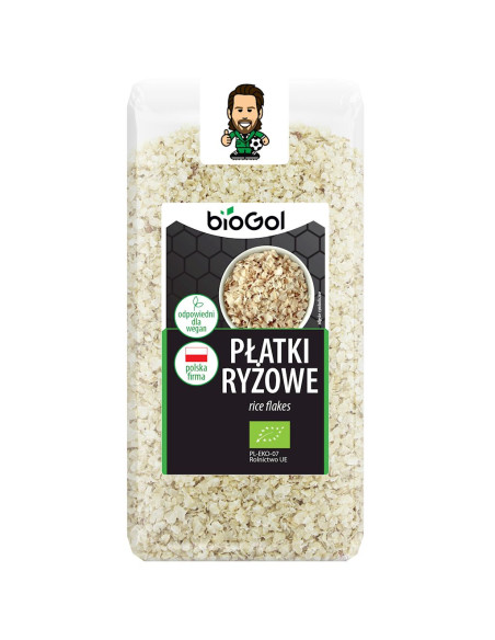 PŁATKI RYŻOWE BIO 300 g - BIOGOL
