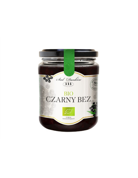 CZARNY BEZ 80 % BIO 260 g - SAD DANKÓW