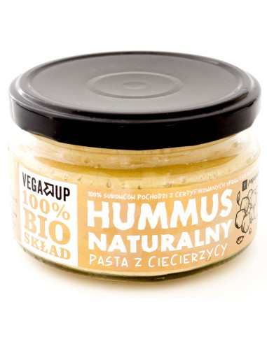 HUMMUS NATURALNY BIO 190 g - VEGA UP