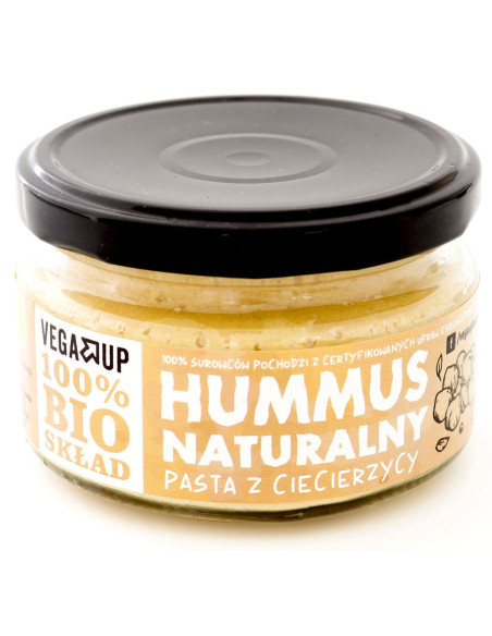 HUMMUS NATURALNY BIO 190 g - VEGA UP