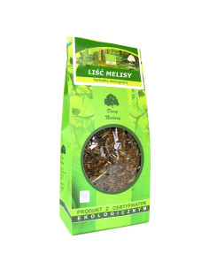 HERBATKA LIŚĆ MELISY BIO 100 g - DARY NATURY