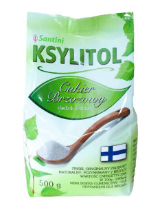 KSYLITOL 500 g (TOREBKA) - SANTINI (FINLANDIA)