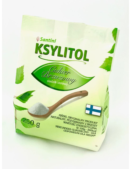 KSYLITOL 250 g (TOREBKA) - SANTINI (FINLANDIA)