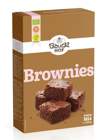 MIESZANKA NA BROWNIE BEZGLUTENOWA BIO 400 g - BAUCK MUHLE (BAUCK HOF)