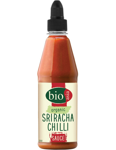 SOS Z OSTREJ PAPRYKI CHILI SRIRACHA BIO 220 g - BIOASIA