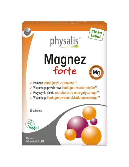 MAGNEZ FORTE 60 TABLETEK - PHYSALIS