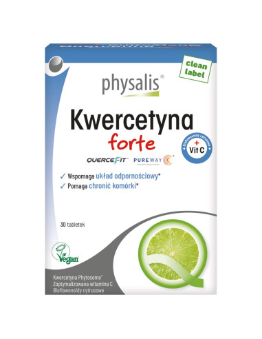 KWERCETYNA FORTE 30 TABLETEK - PHYSALIS