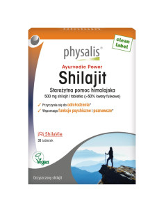 SHILAJIT (500 mg) 30 TABLETEK - PHYSALIS