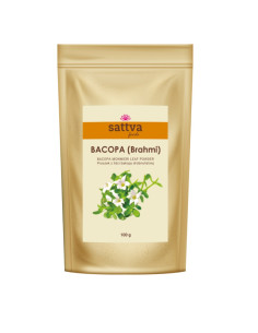 BACOPA DROBNOLISTNA (BRAHMI) W PROSZKU 100 g - SATTVA (FOODS)