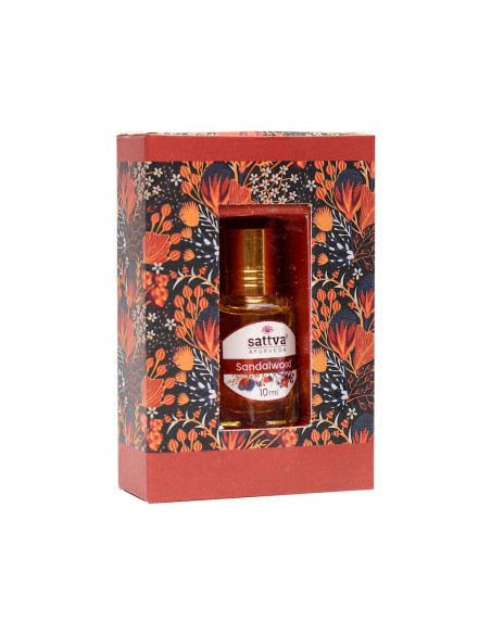 PERFUMY W OLEJKU DRZEWO SANDAŁOWE (ROLL-ON) 10 ml - SATTVA (AYURVEDA)