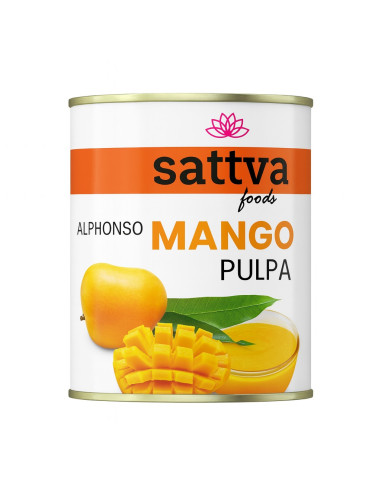 MANGO ALPHONSO PULPA 850 g - SATTVA (FOODS)