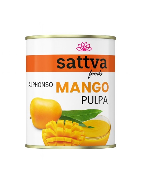 MANGO ALPHONSO PULPA 850 g - SATTVA (FOODS)