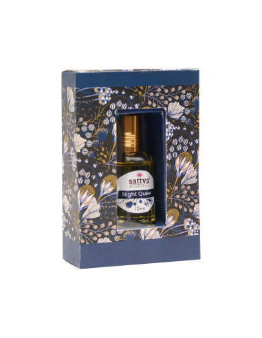 PERFUMY W OLEJKU KRÓLOWA NOCY (ROLL-ON) 10 ml - SATTVA (AYURVEDA)