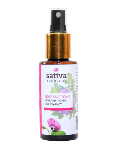 TONIK DO TWARZY RÓŻANY 100 ml - SATTVA (AYURVEDA)