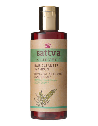 SZAMPON DO WŁOSÓW ZIOŁOWY SHIKAKAI 210 ml - SATTVA (AYURVEDA)