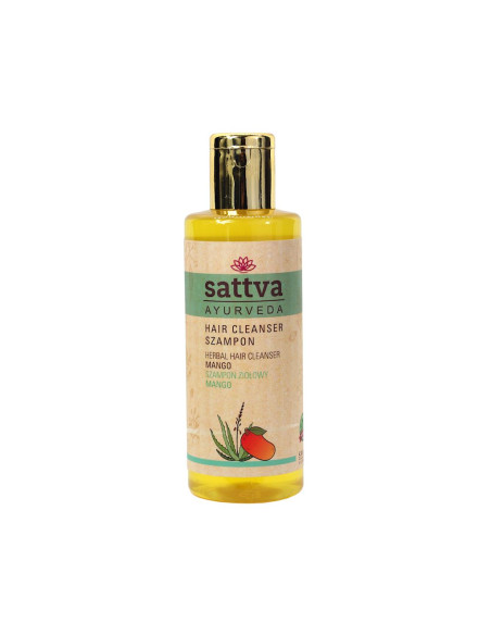SZAMPON DO WŁOSÓW ZIOŁOWY MANGO 210 ml - SATTVA (AYURVEDA)
