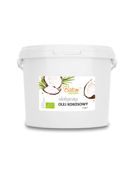 OLEJ KOKOSOWY VIRGIN BIO 10 L - HORECA (BATOM)