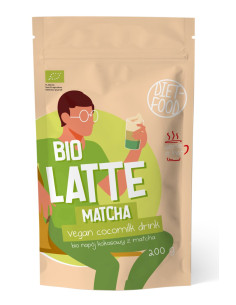 MATCHA LATTE BIO 200 g - DIET-FOOD
