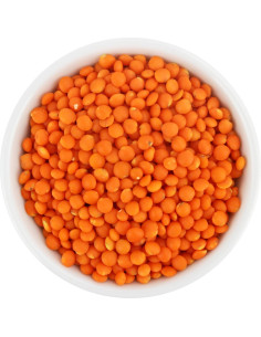 SOCZEWICA CZERWONA BIO (SUROWIEC) (25 kg)