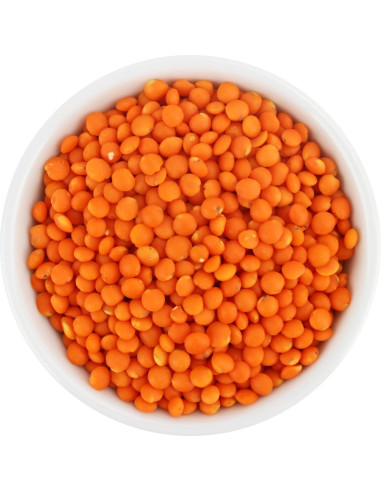 SOCZEWICA CZERWONA BIO (SUROWIEC) (25 kg)