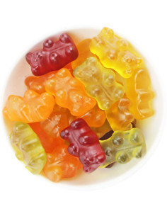 ŻELKI MISIE BEZ ŻELATYNY BIO (SUROWIEC) (15 kg)