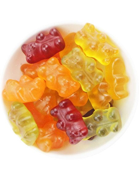 ŻELKI MISIE BEZ ŻELATYNY BIO (SUROWIEC) (15 kg)