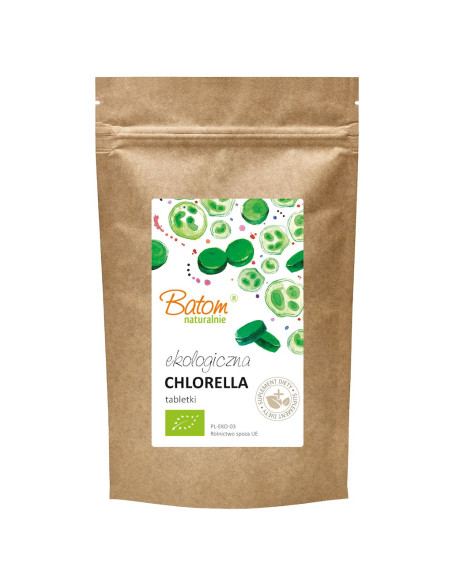 CHLORELLA BIO (400 mg) 625 TABLETEK - BATOM