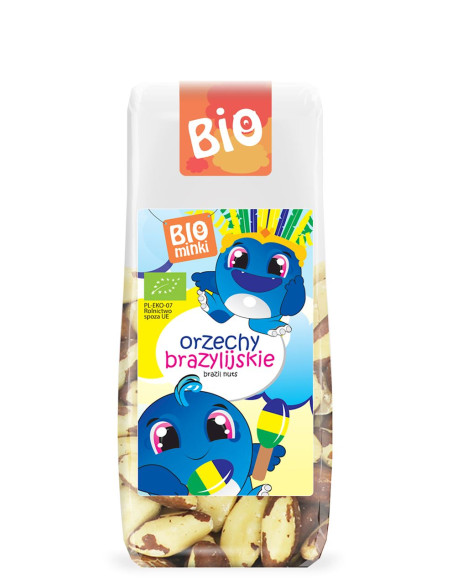ORZECHY BRAZYLIJSKIE BIO 100 g - BIOMINKI