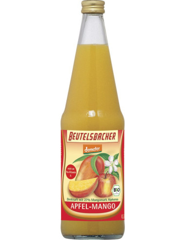 SOK JABŁKO - MANGO NFC DEMETER BIO 700 ml - BEUTELSBACHER