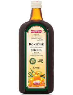 SOK Z ROKITNIKA NFC 500 ml - POLSKA RÓŻA