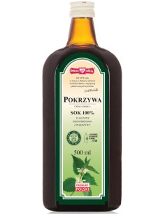 SOK Z POKRZYWY NFC 500 ml - POLSKA RÓŻA
