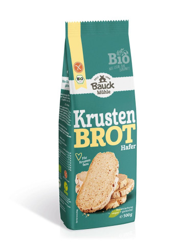 MIESZANKA DO WYPIEKU CHLEBA OWSIANEGO BEZGLUTENOWA BIO 500 g - BAUCK MUHLE