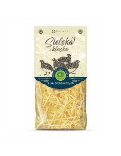 MAKARON (Z JAJAMI PRZEPIÓRCZYMI SEMOLINOWY) KRAJANKA 250 g - BARTOLINI (SIELSKA KLUSKA)