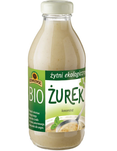 ŻUREK ŻYTNI KONCENTRAT BIO 320 ml - KOWALEWSKI