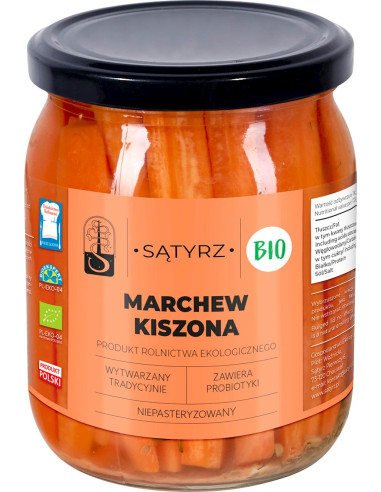 MARCHEW KISZONA BIO 500 g (280 g) - SĄTYRZ