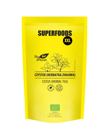 CZYSTEK (HERBATKA ZIOŁOWA) BIO 150 g - BIO PLANET SUPERFOODS