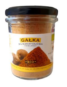 GAŁKA MUSZKATOŁOWA MIELONA BEZGLUTENOWA BIO 70 g - PIĘĆ PRZEMIAN