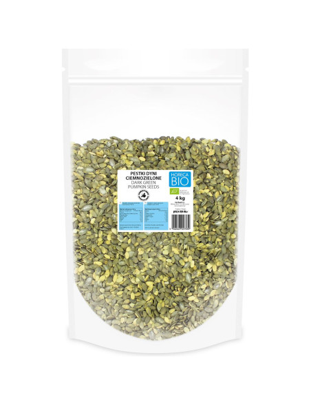 PESTKI DYNI CIEMNOZIELONE (UPRAWIANE W EUROPIE) BIO 4 kg - HORECA (BIO PLANET)