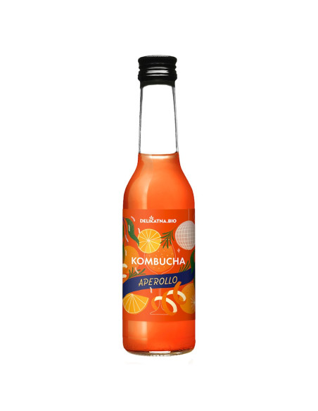 KOMBUCHA APEROLLO BIO 270  ml - DELIKATNA