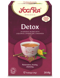HERBATKA DETOX BIO (17 x 1,8 g) 30,6 g - YOGI TEA