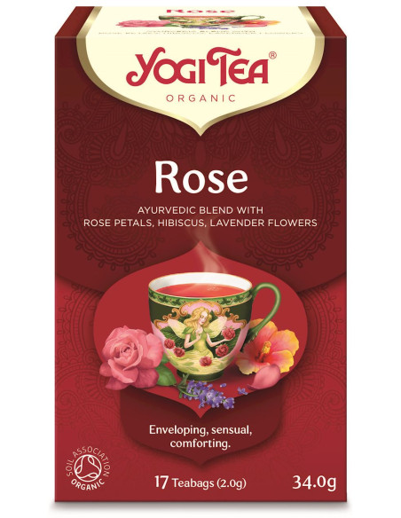 HERBATKA TAO ROSE BIO (17 x 2 g) 34 g - YOGI TEA