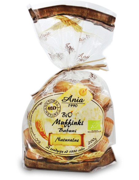 MUFFINKI BABUNI NATURALNE BIO 200 g - BIO ANIA
