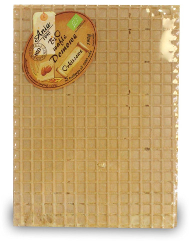 WAFLE DOMOWE ORKISZOWE BEZ DODATKU CUKRÓW BIO 190 g - BIO ANIA
