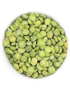 GROCH ZIELONY POŁÓWKI BIO (SUROWIEC) (25 kg)