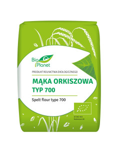 MĄKA ORKISZOWA CHLEBOWA TYP 700 BIO 1 kg - BIO PLANET