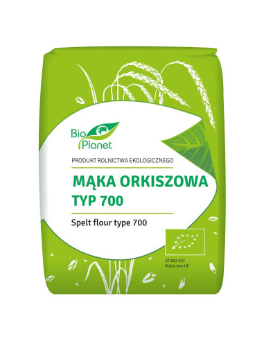 MĄKA ORKISZOWA CHLEBOWA TYP 700 BIO 1 kg - BIO PLANET
