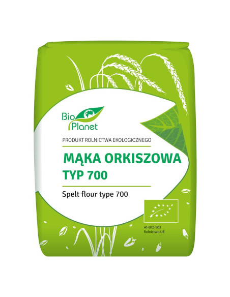 MĄKA ORKISZOWA CHLEBOWA TYP 700 BIO 1 kg - BIO PLANET