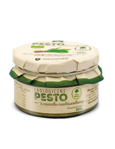 PESTO Z CZOSNKU NIEDŹWIEDZIEGO BIO 200 g - DARY NATURY