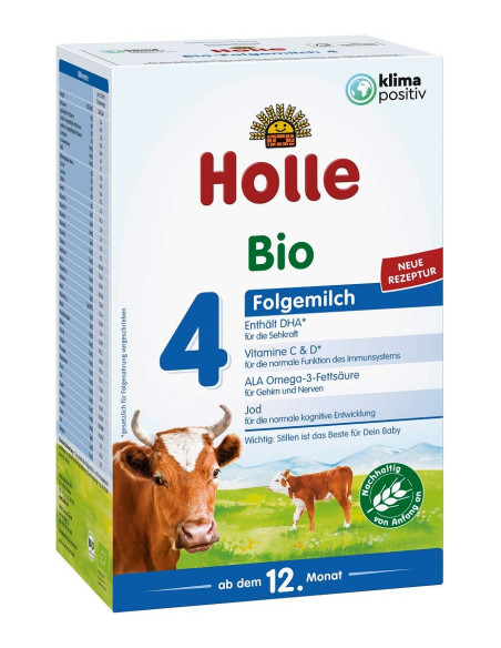 MLEKO KROWIE 4 OD 1 ROKU ŻYCIA BIO 600 g - HOLLE