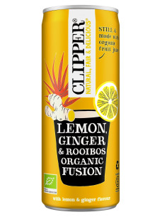 NAPÓJ OWOCOWY Z ROOIBOS O SMAKU IMBIR - CYTRYNA BIO 250 ml - CLIPPER